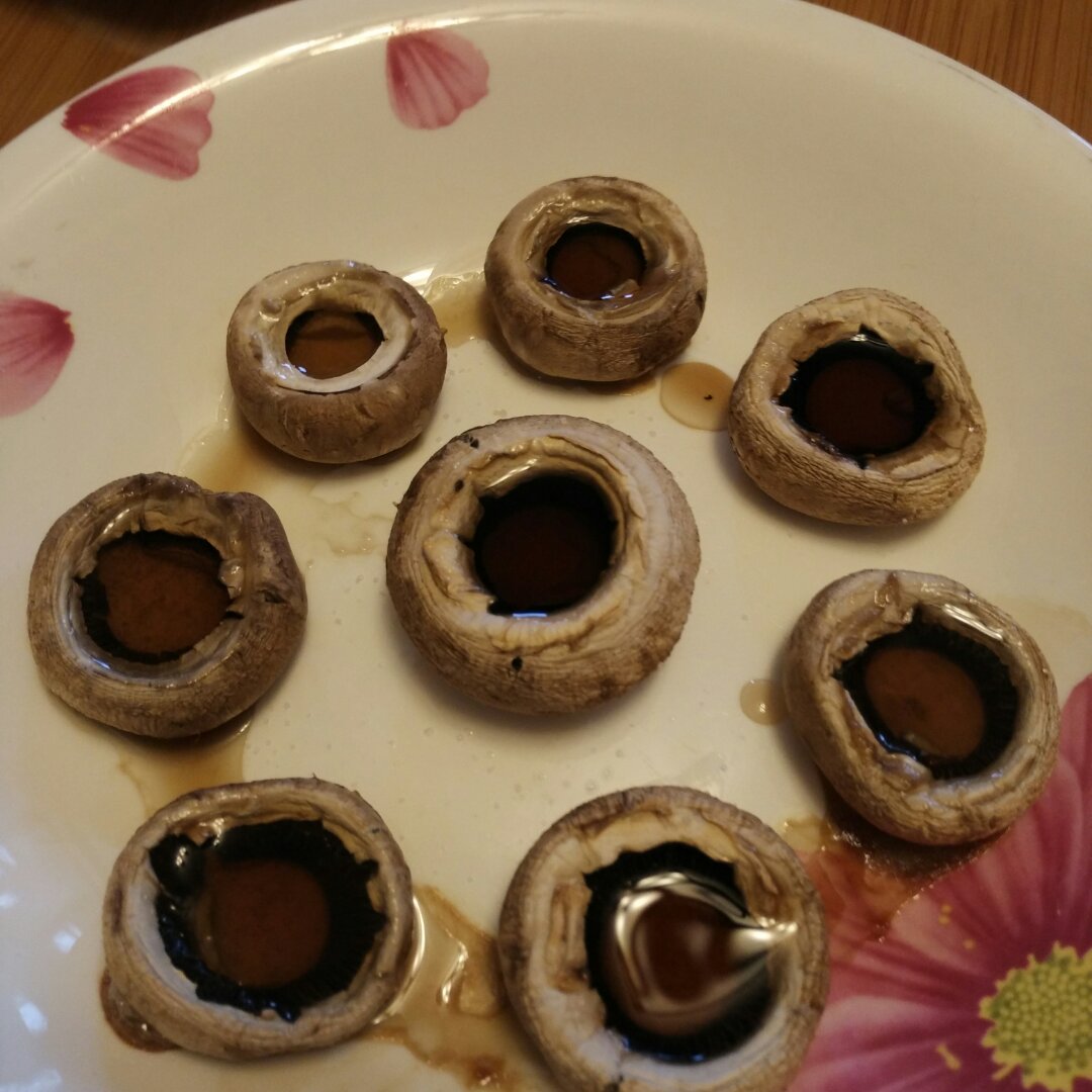 烤蘑菇