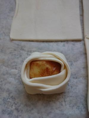酥皮玫瑰苹果包的做法 步骤8