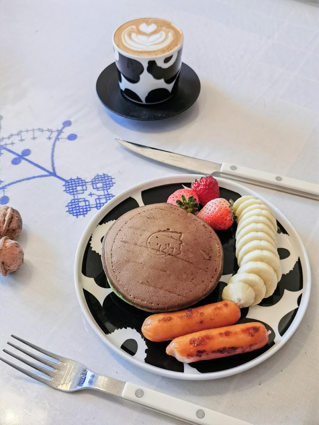 抹茶蜜豆铜锣烧