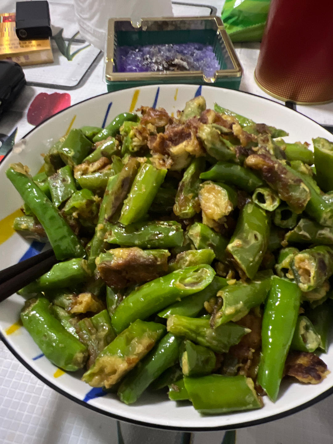 线椒炒蛋