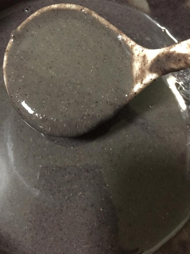 黑芝麻糊豆浆机版的做法