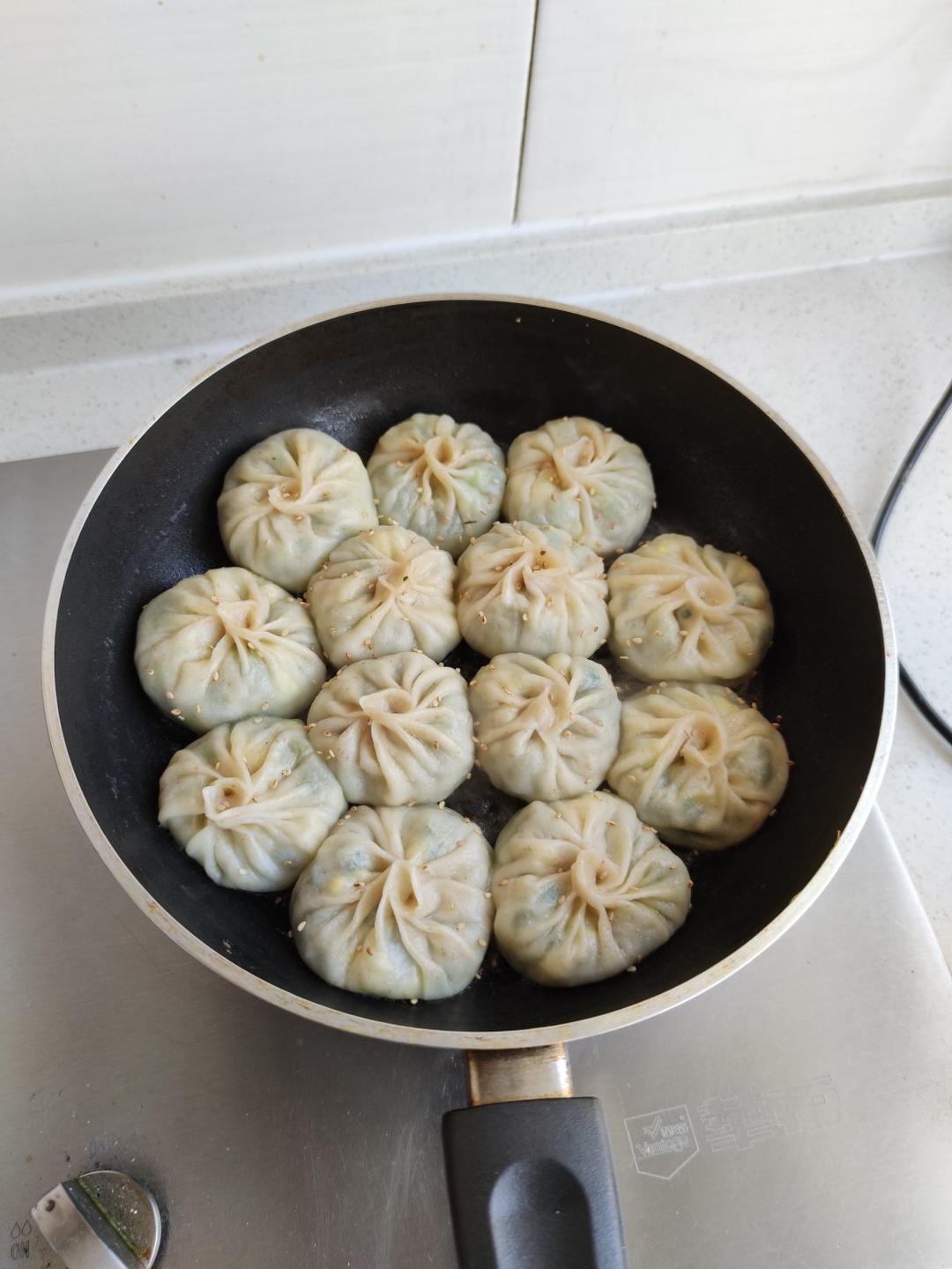 懒人水煎包，不用发面