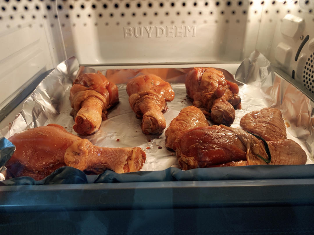 烤箱版“炸”鸡腿【1月北鼎烤箱食谱】