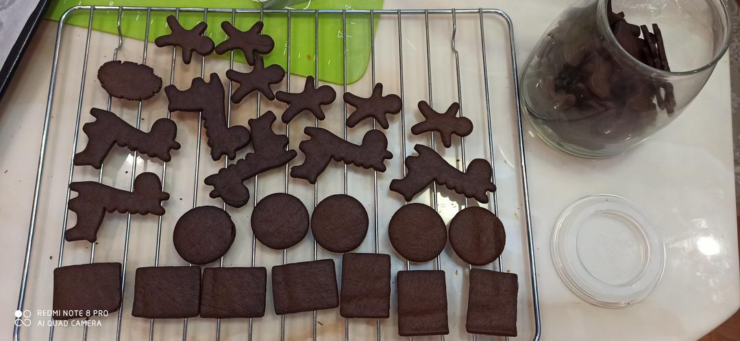 巧克力饼干超简单