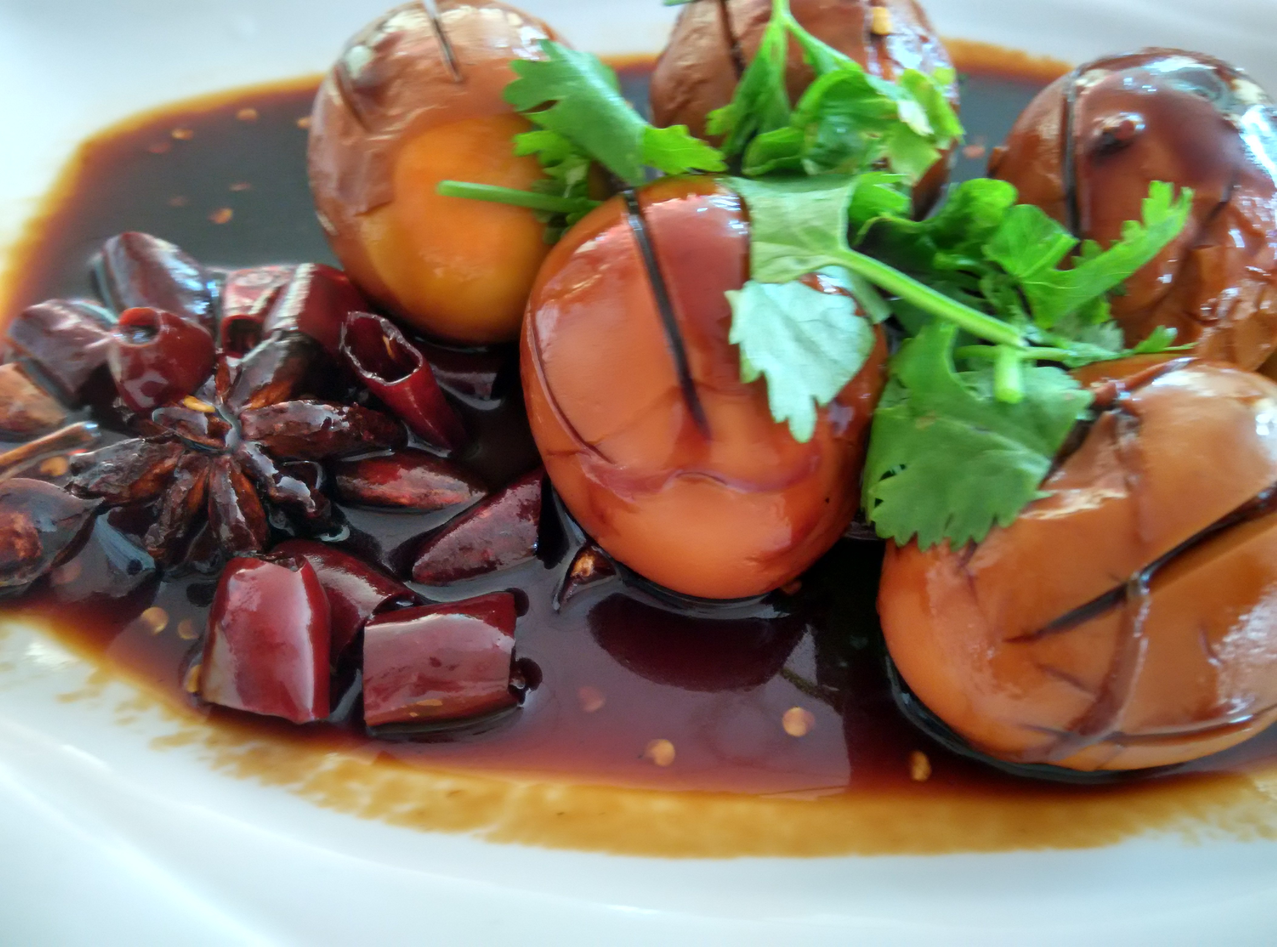 花枳夏做的乡巴佬卤鸡蛋