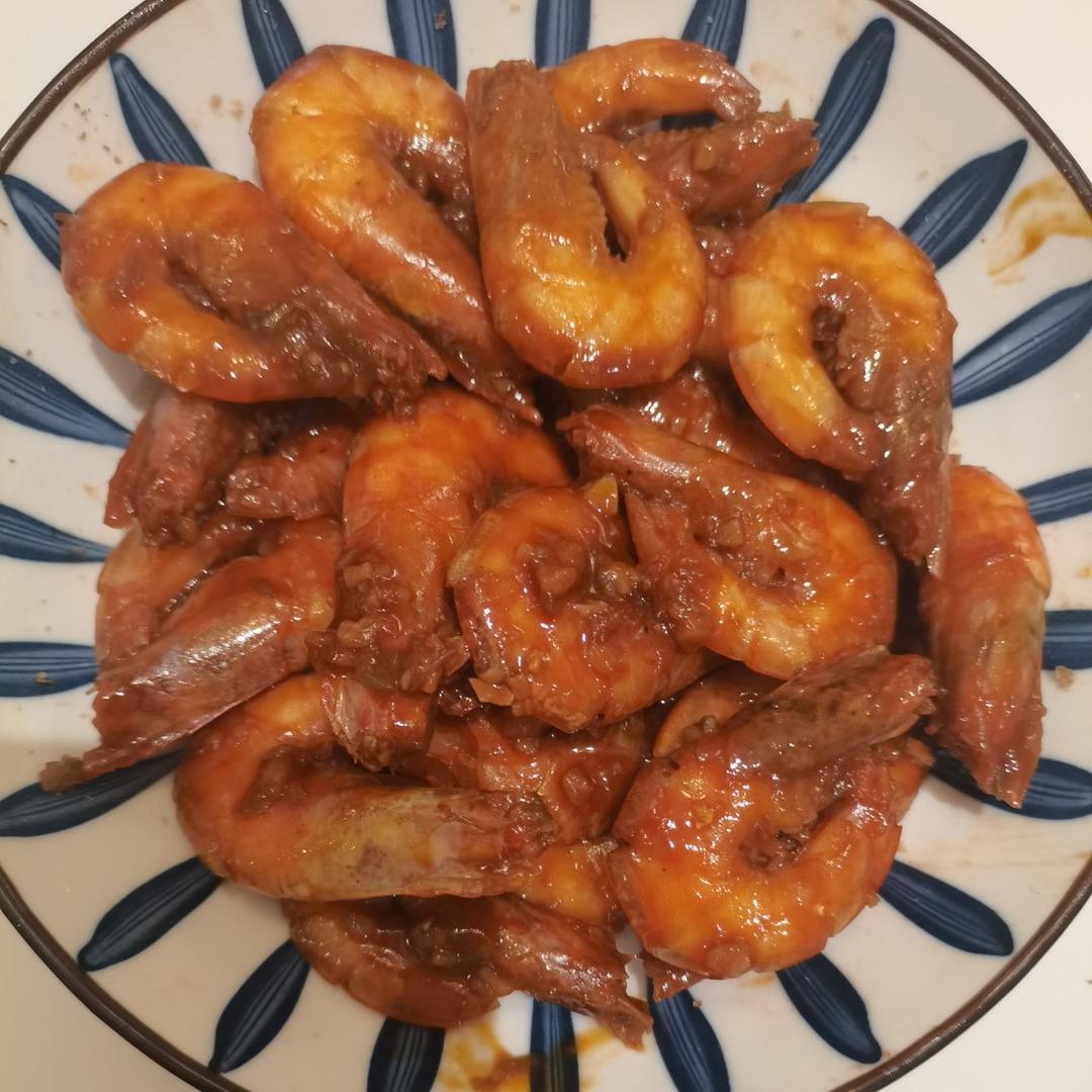 家庭版油焖大虾