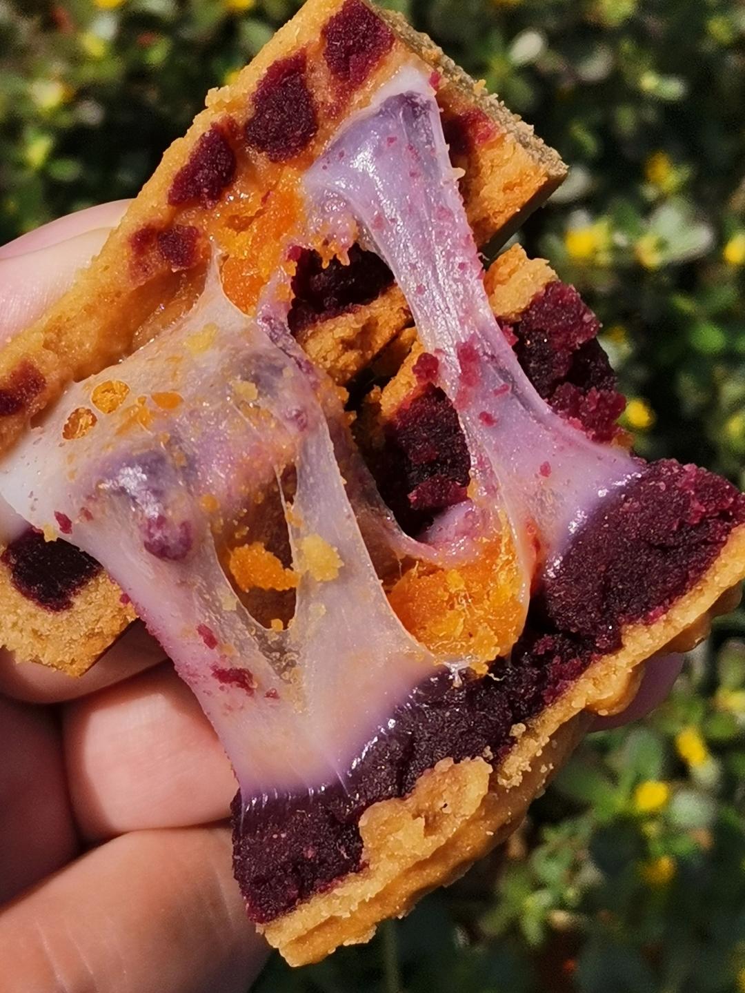 广式月饼&红豆沙咸蛋黄、花纹立体不塌腰