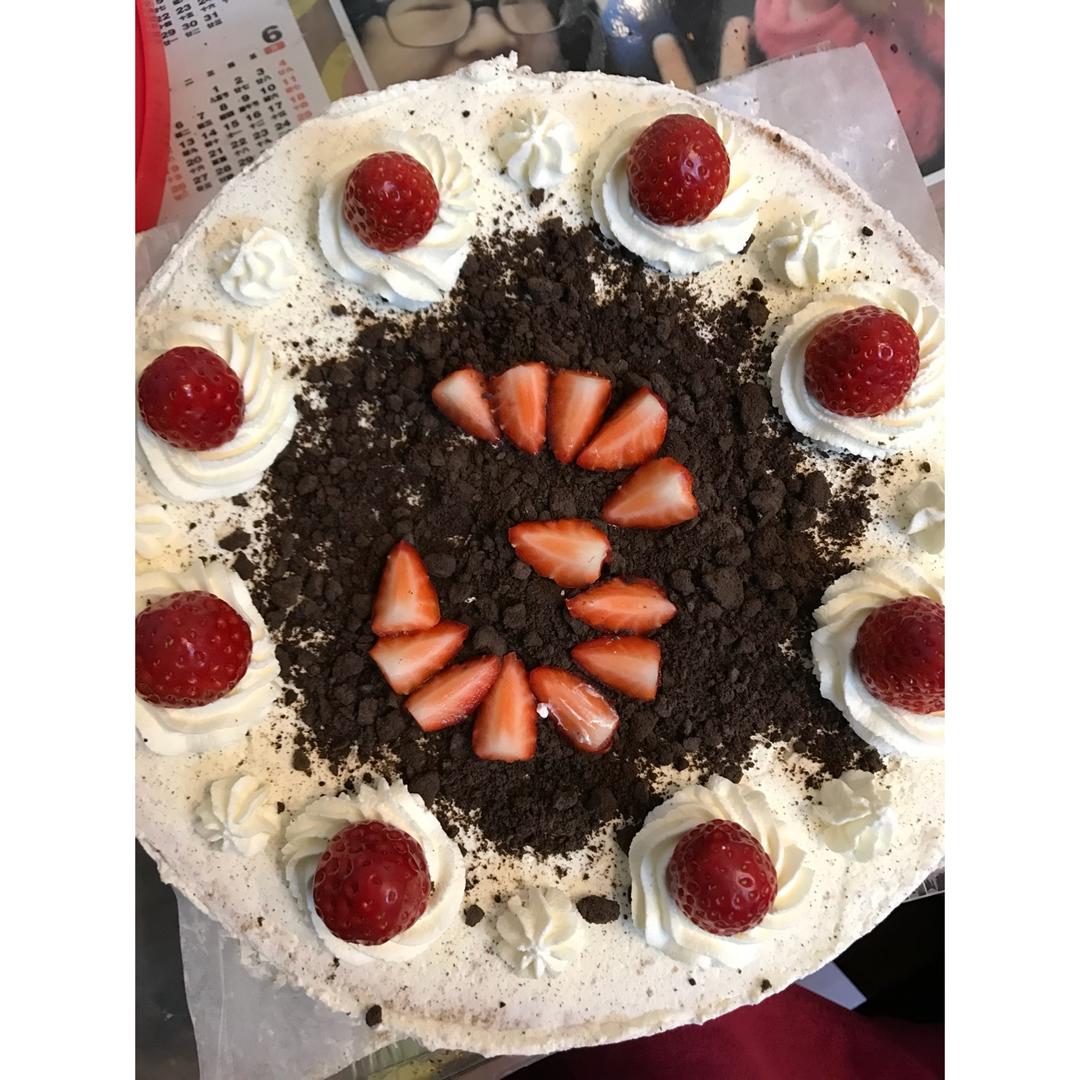 奥利奥水果奶油蛋糕