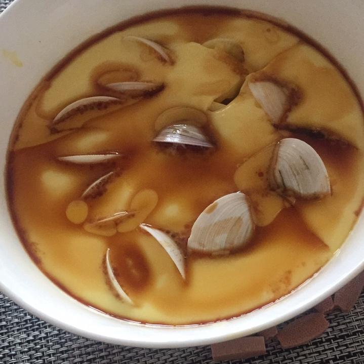 超滑嫩的蛤蜊炖蛋