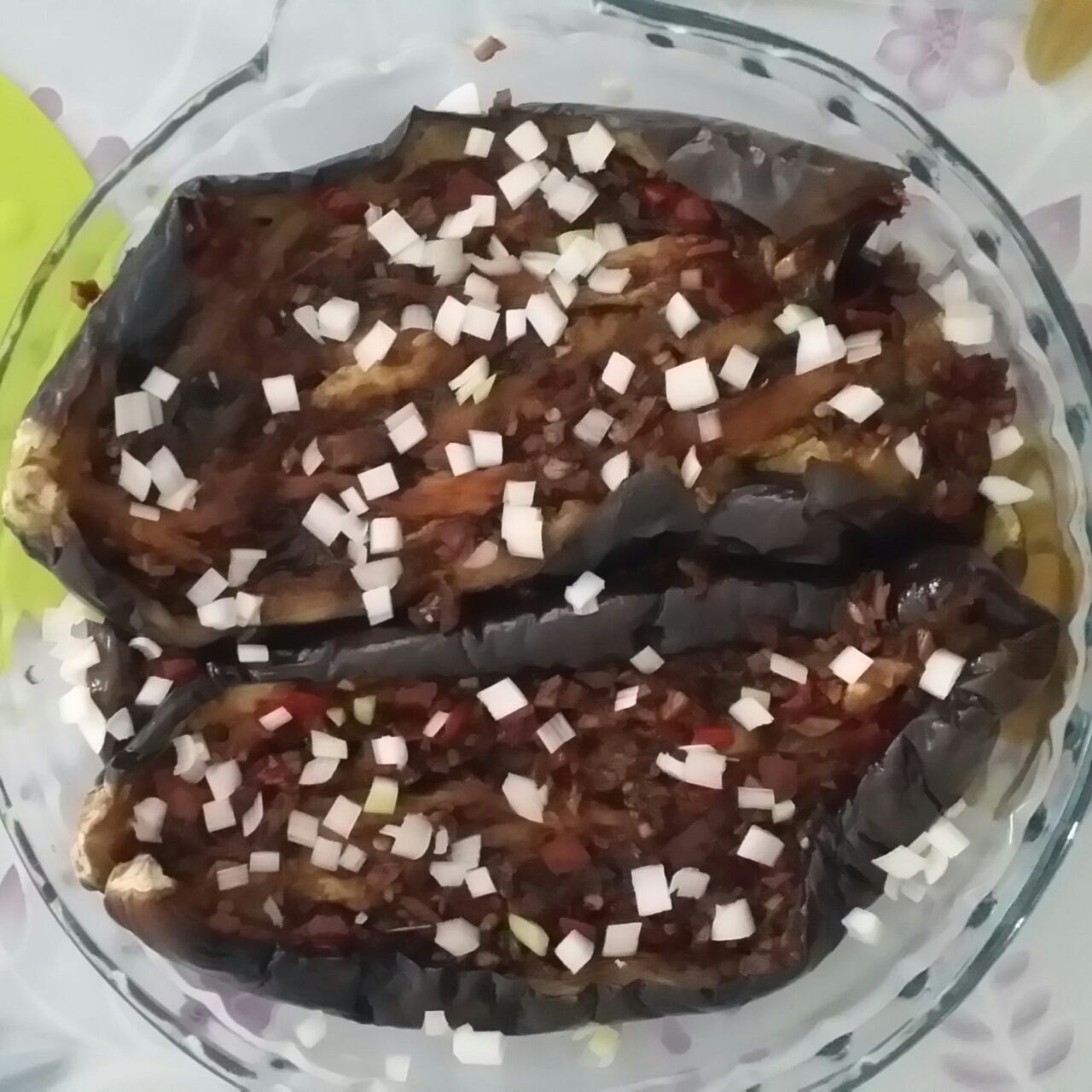 微波炉烤茄子
