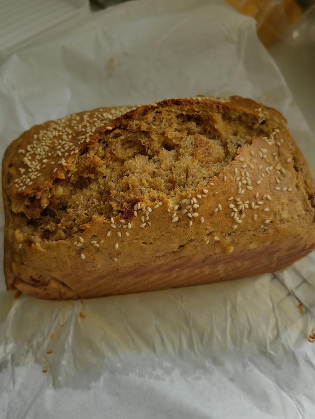 香蕉蛋糕 banana bread （非低糖）传统配方
