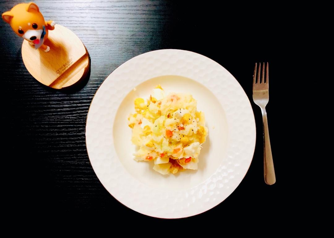 好吃到舔碗的鸡蛋土豆泥沙拉