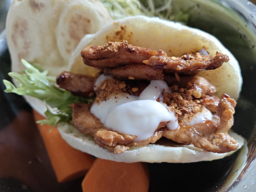 烧饼夹里脊（再也不用出去买了）