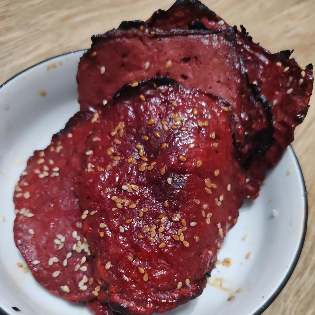 自制超好吃的—蜜汁猪肉脯