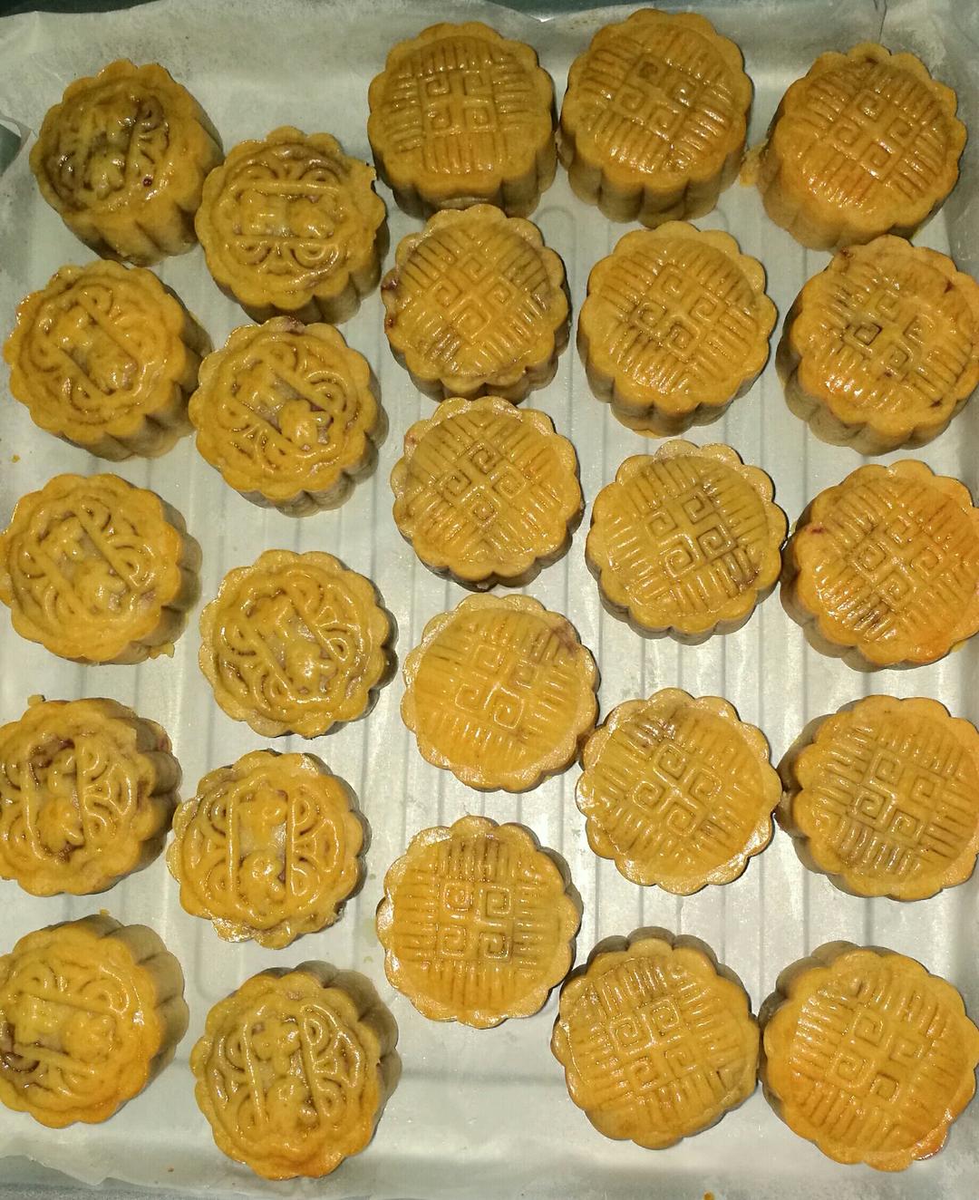迷你紫薯月饼