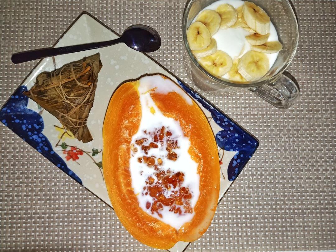 原只木瓜炖桃胶