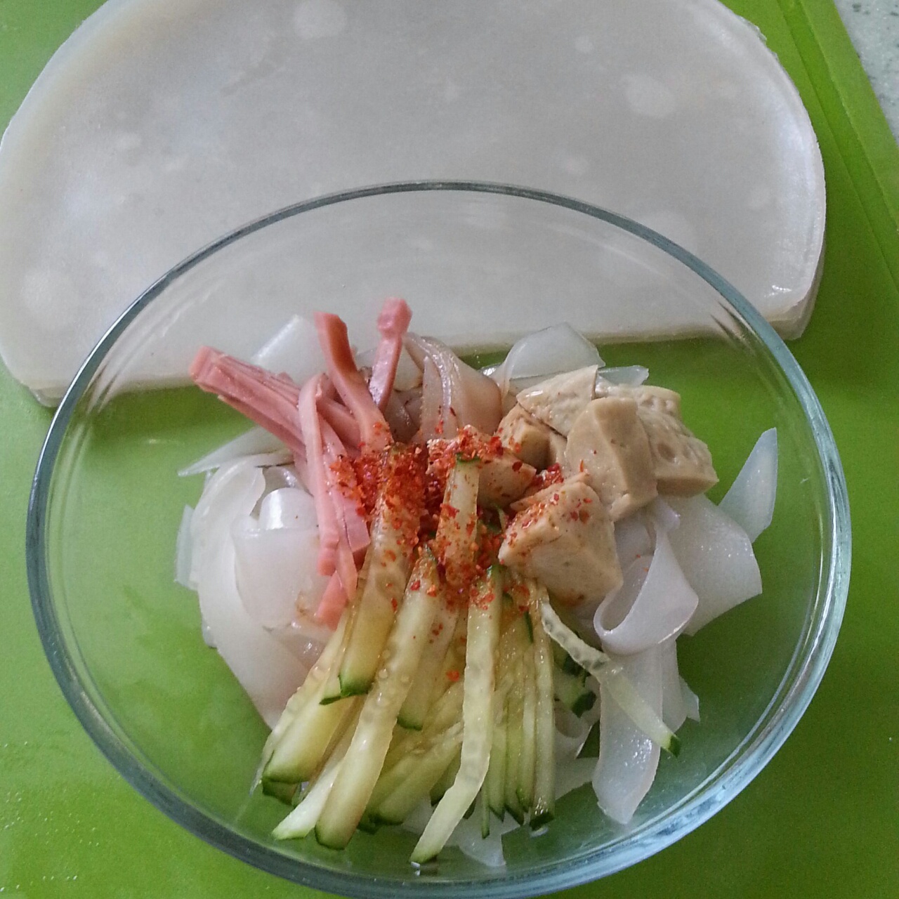 自制凉皮——肾衰病人的优质能量食物