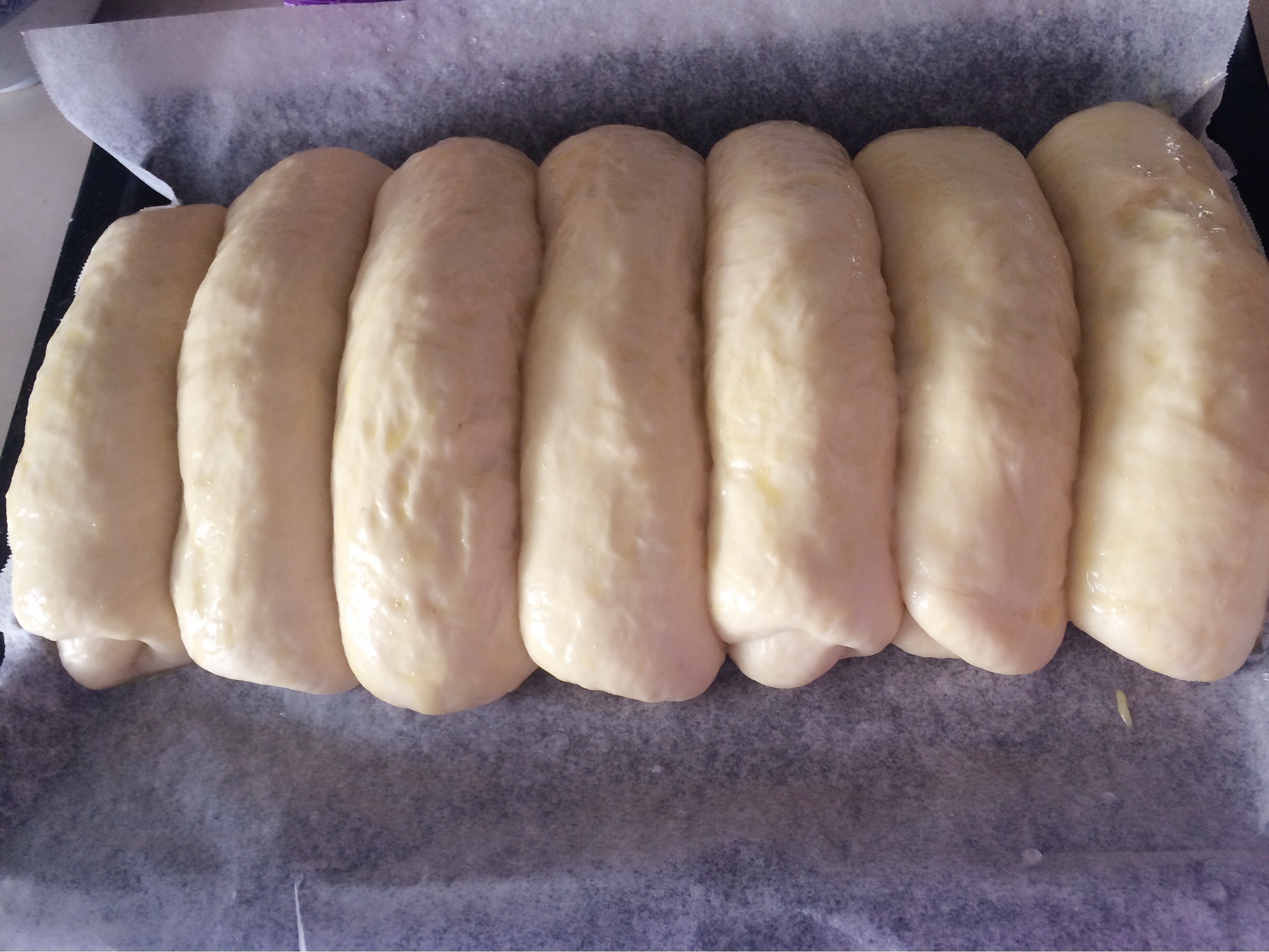 香葱（肉松）芝士面包的做法 步骤1