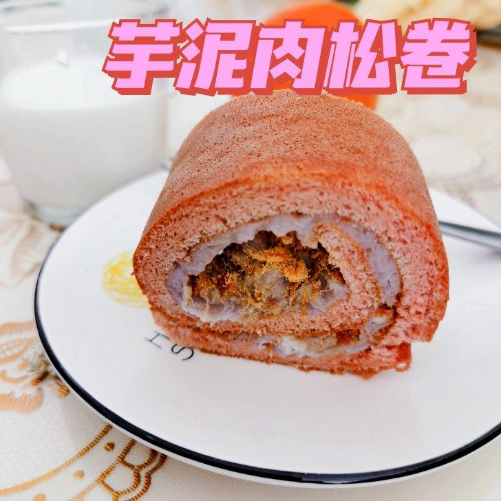 “小三卷”|小烤盘原味蛋糕卷，我也能随心所欲卷蛋糕啦（全程GIF动图示范）