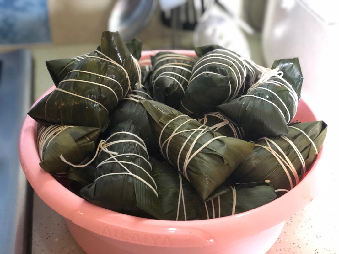 四角长粽子的包法（有视频）