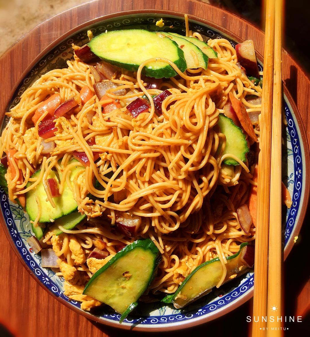 🍜最简单最好吃的家常炒面