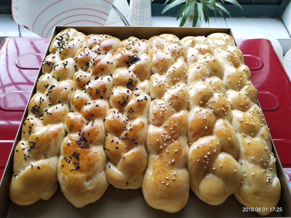 酸奶辫子面包（一次发酵）