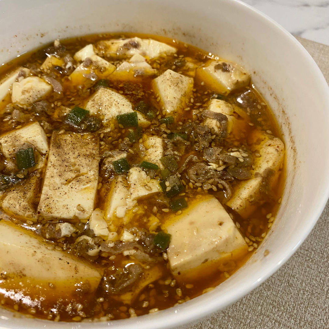 微波炉麻婆豆腐