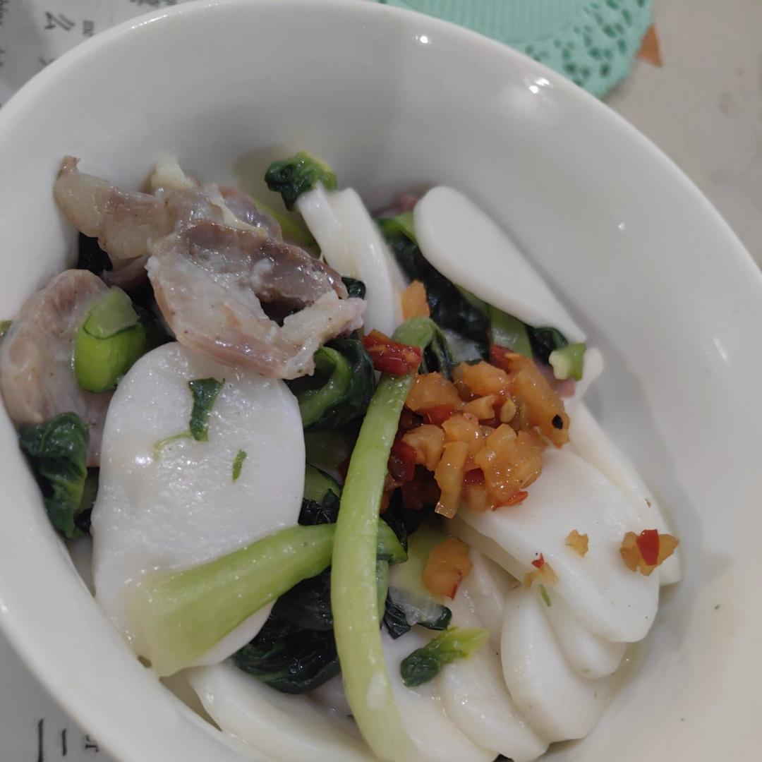 塔菜炒年糕