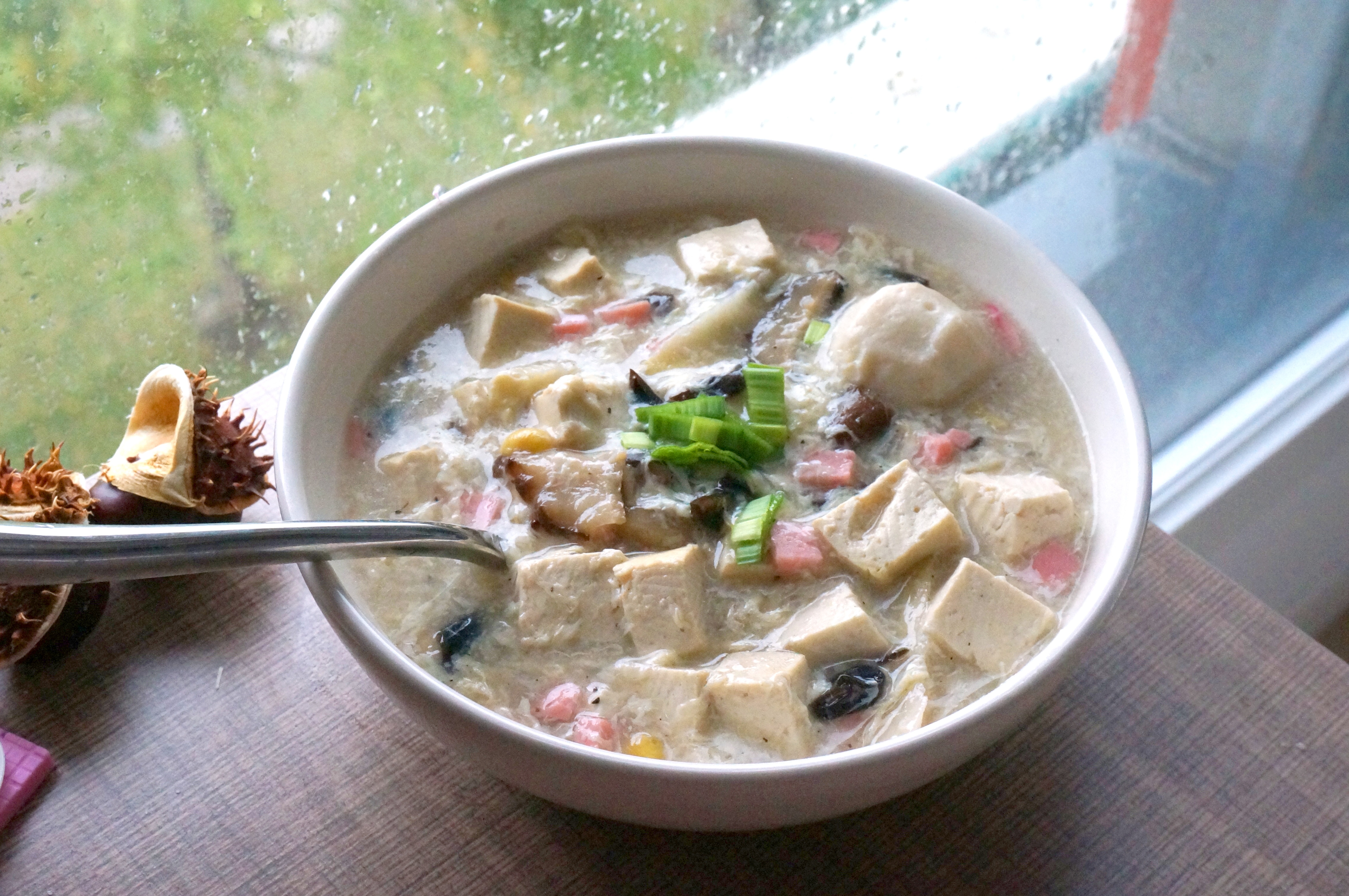 肉糜豆腐蛋花羹