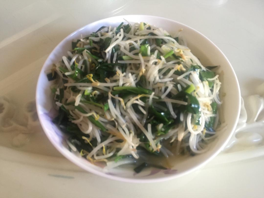 【韭菜银芽图片】feggari_下厨房