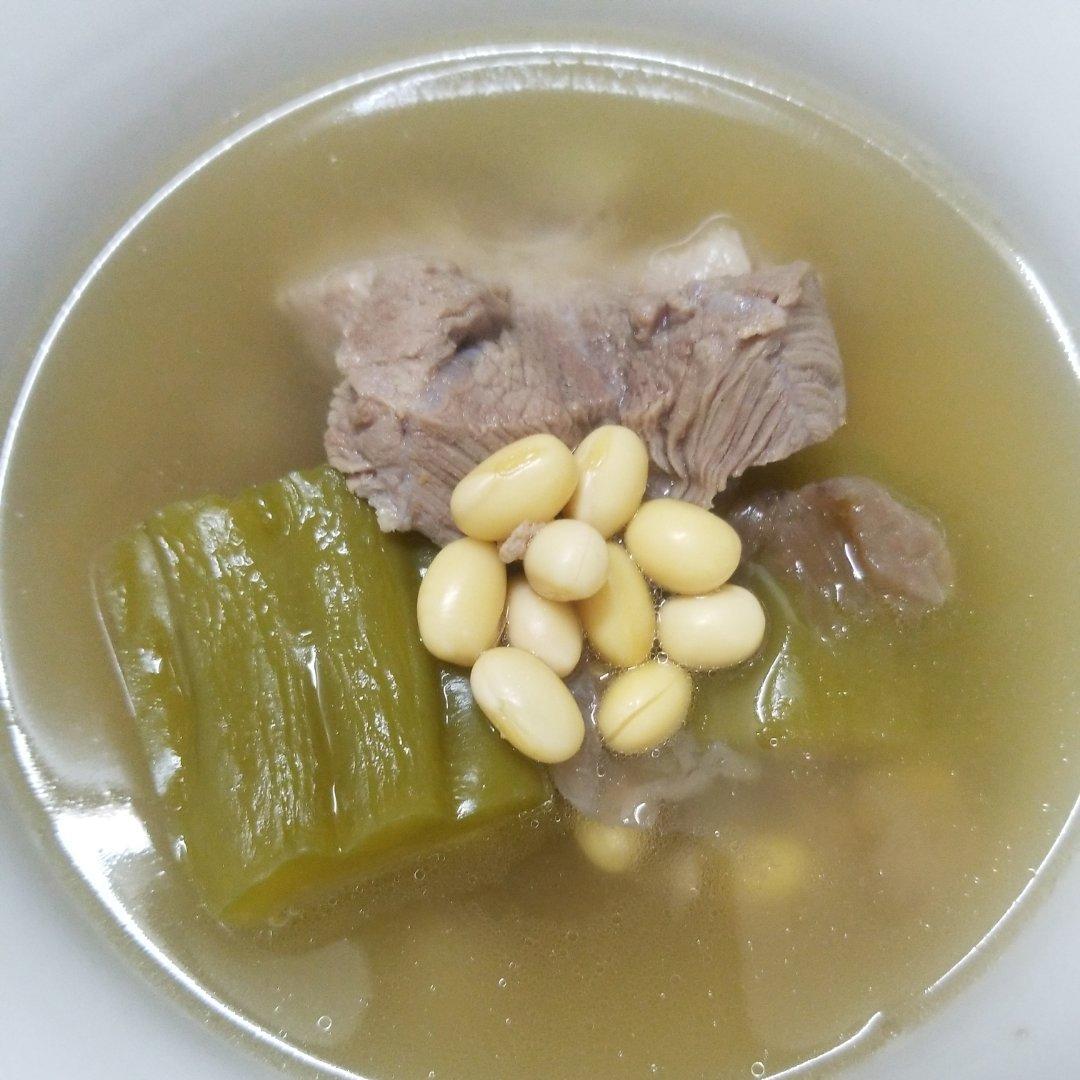 夏日清心苦瓜排骨汤，祛火毒祛油腻，简单快手