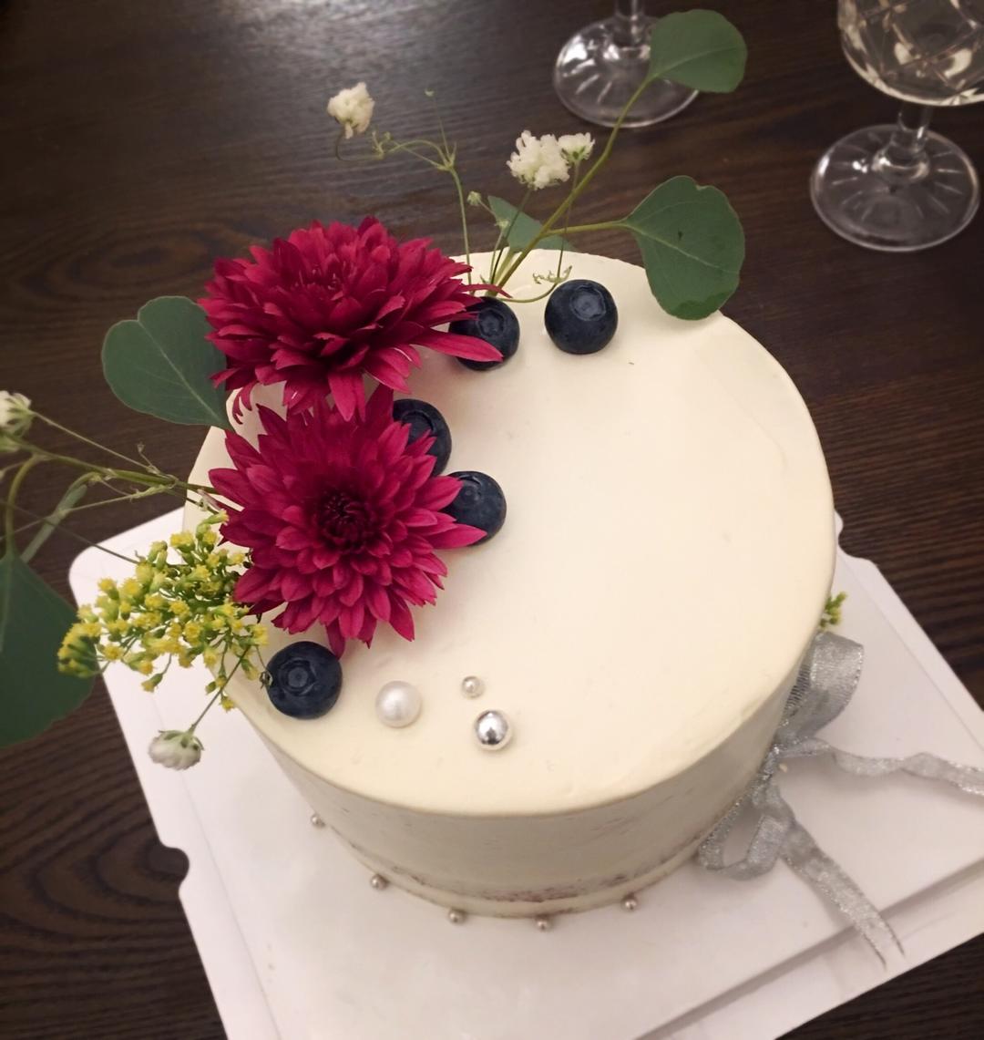 鲜花蛋糕