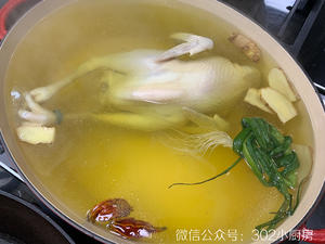 【0463】葱油鸡（含切鸡的方法）  <302小厨房>的做法 步骤9