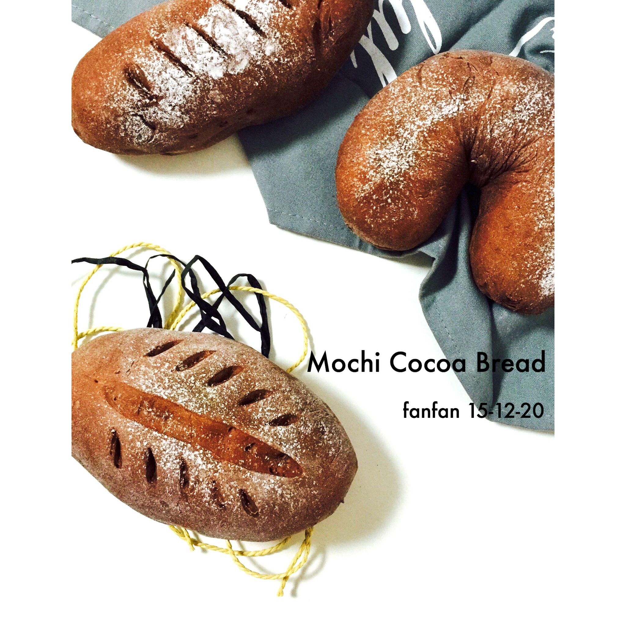 麻薯夹心可可（抹茶）软欧