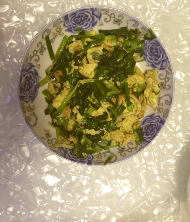 韭菜炒鸡蛋