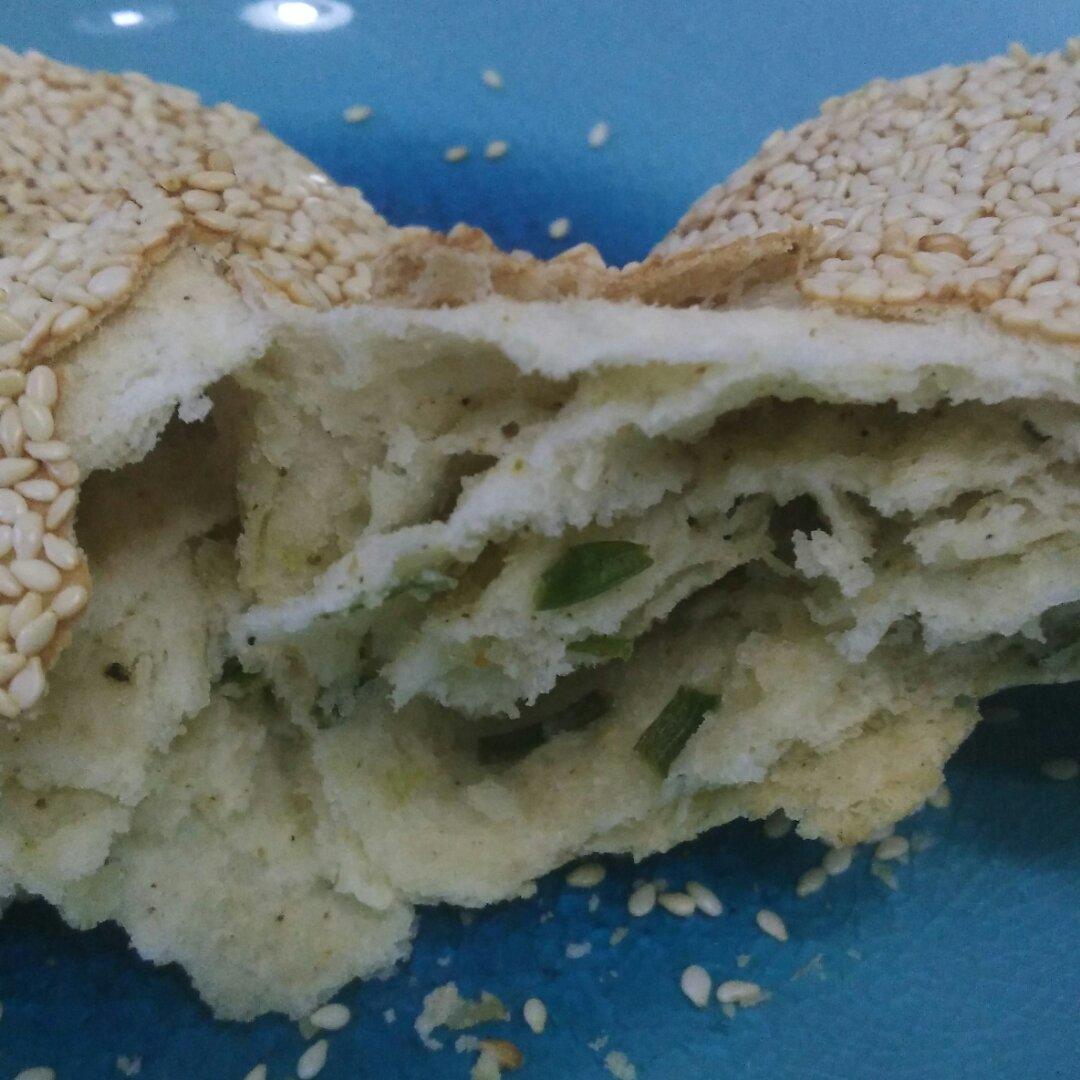 葱香油酥烧饼
