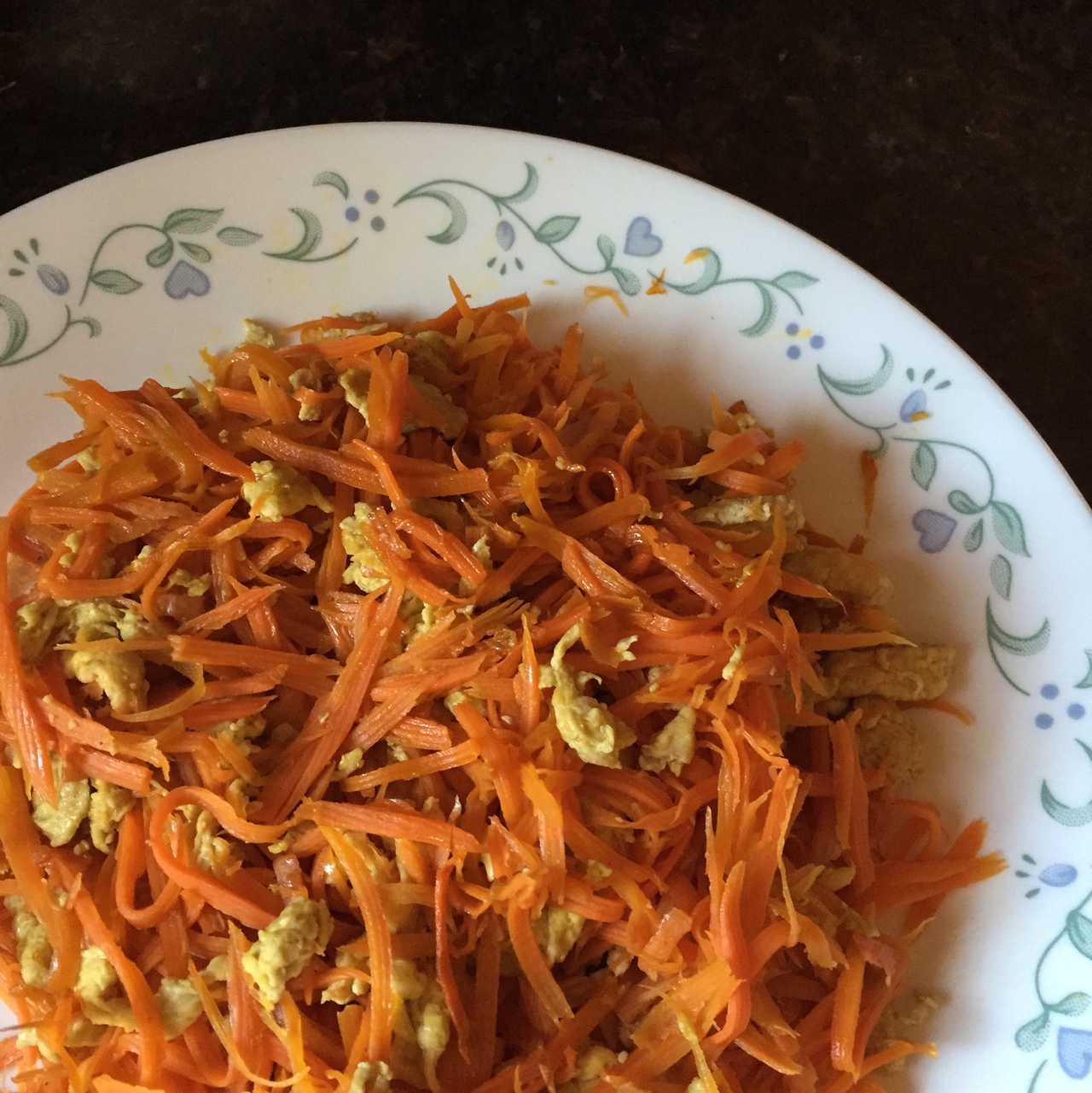 孤独的美食家-胡萝卜炒蛋