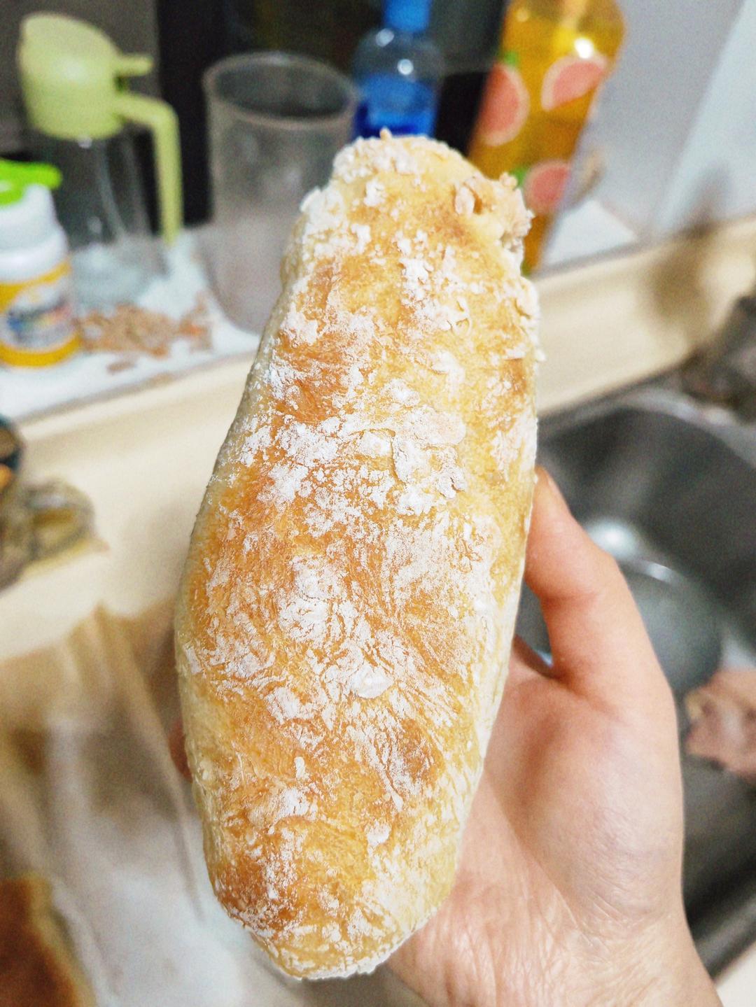不用揉面的面包~意大利恰巴塔