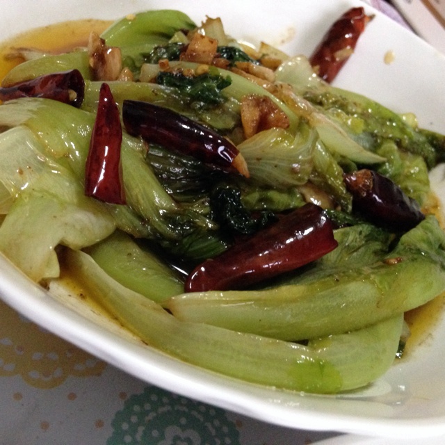 炝炒生菜