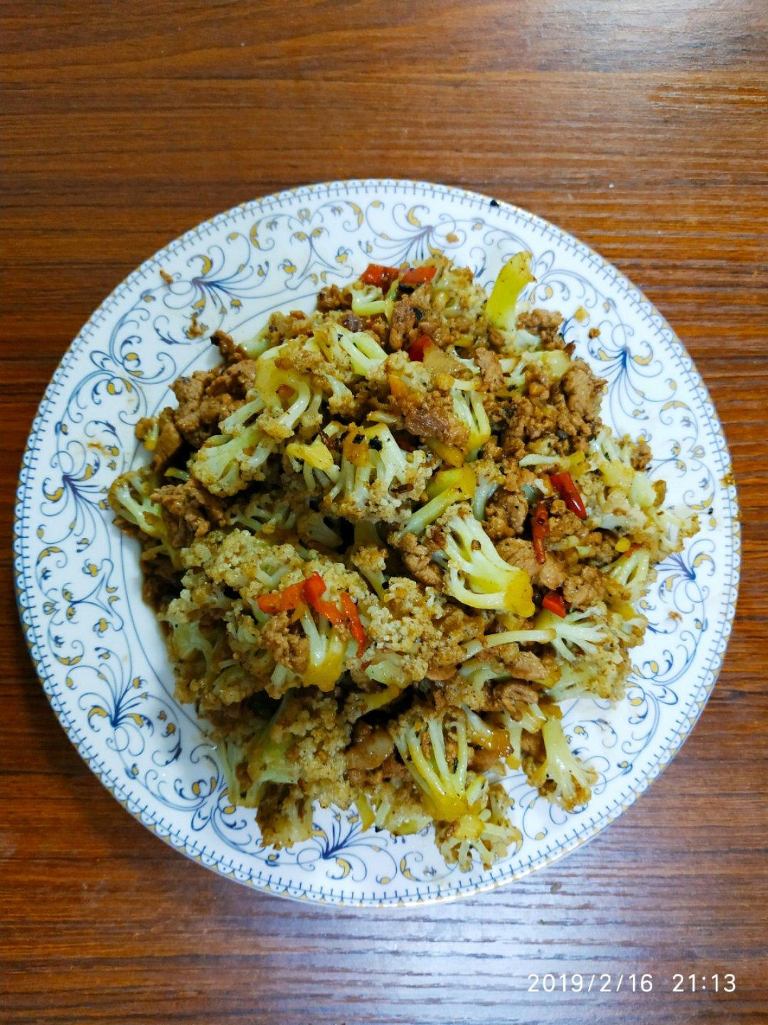 花菜炒肉