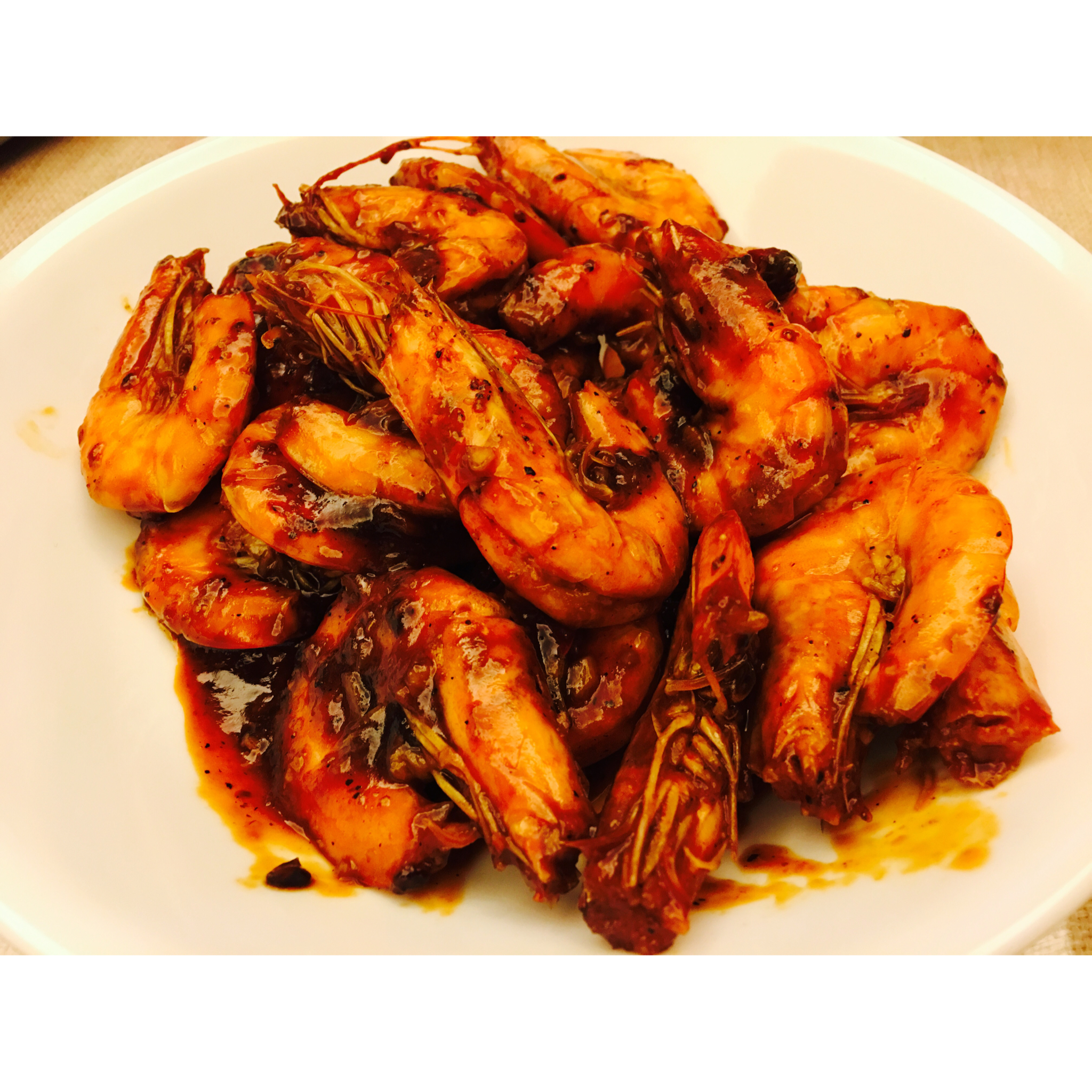 新加坡黑胡椒虾