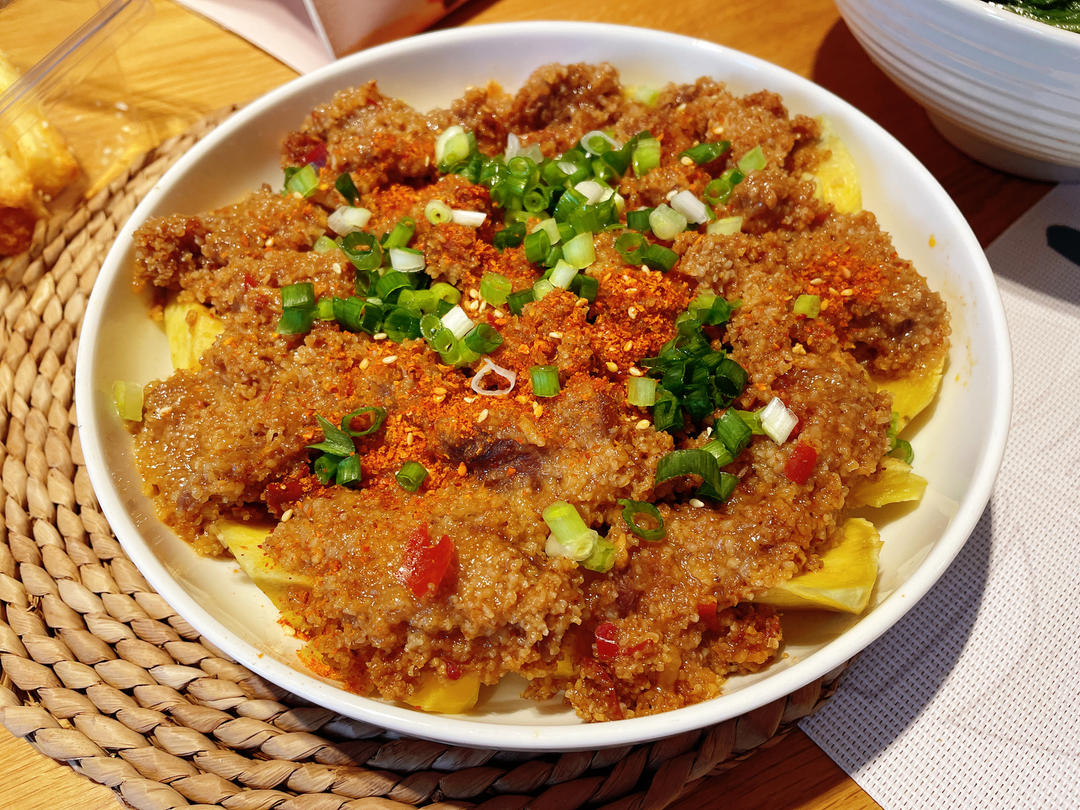 乐山风味粉蒸牛肉