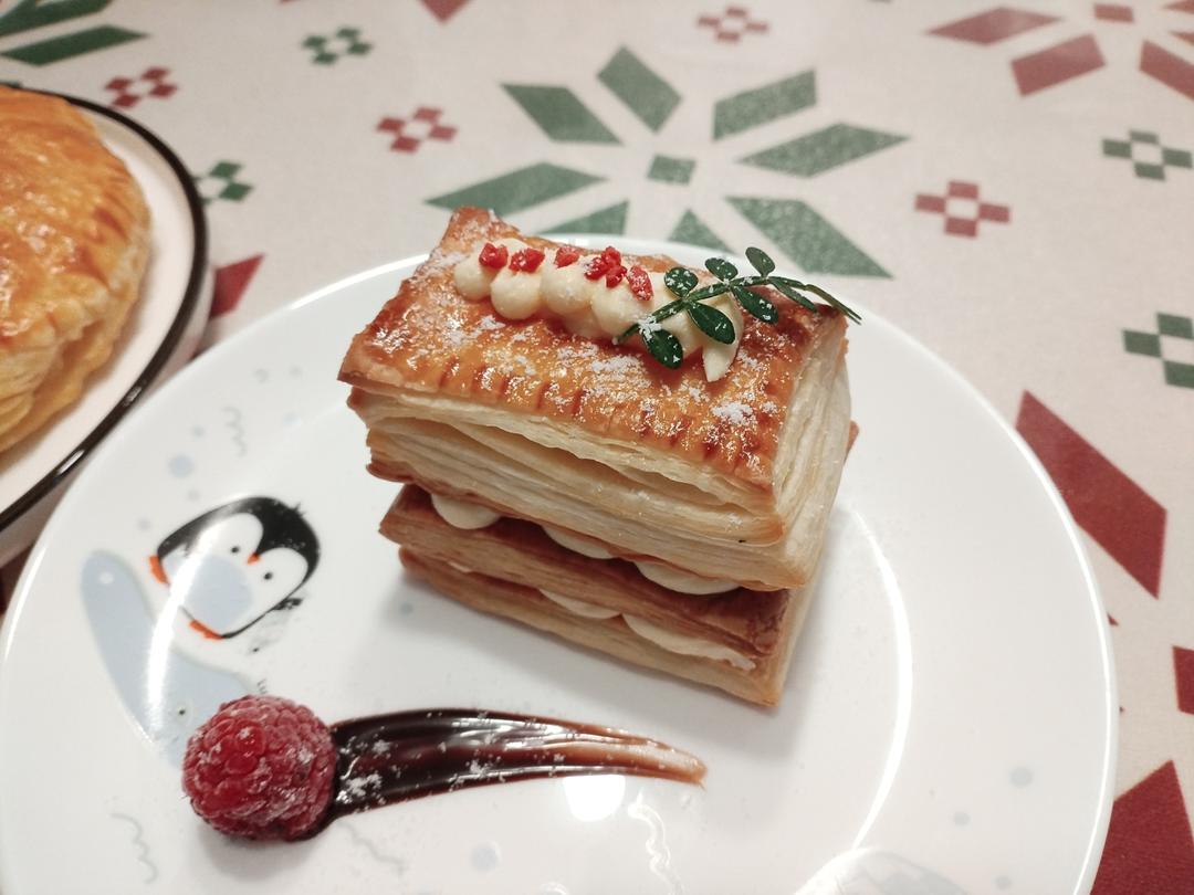 酥脆可口的拿破仑，原来这么做！