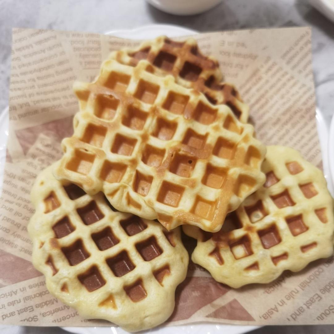无泡打粉华夫饼(早餐机版)