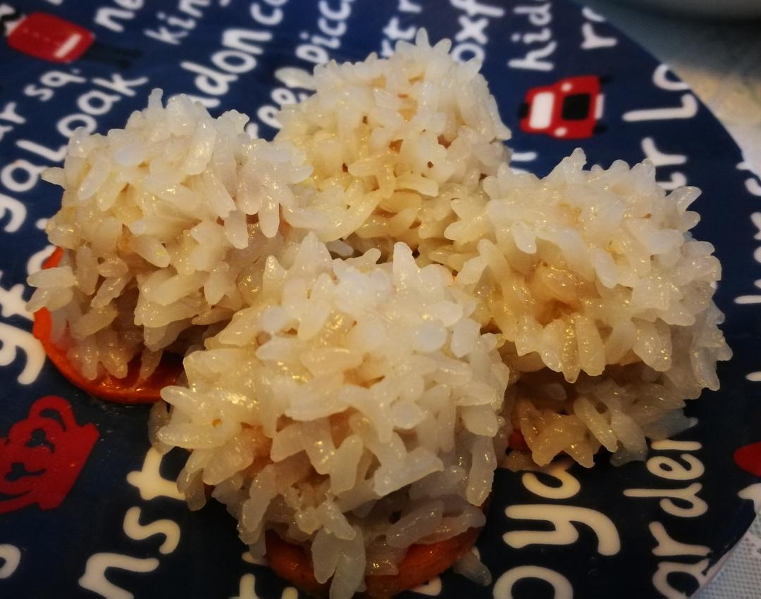 蒸糯米丸子