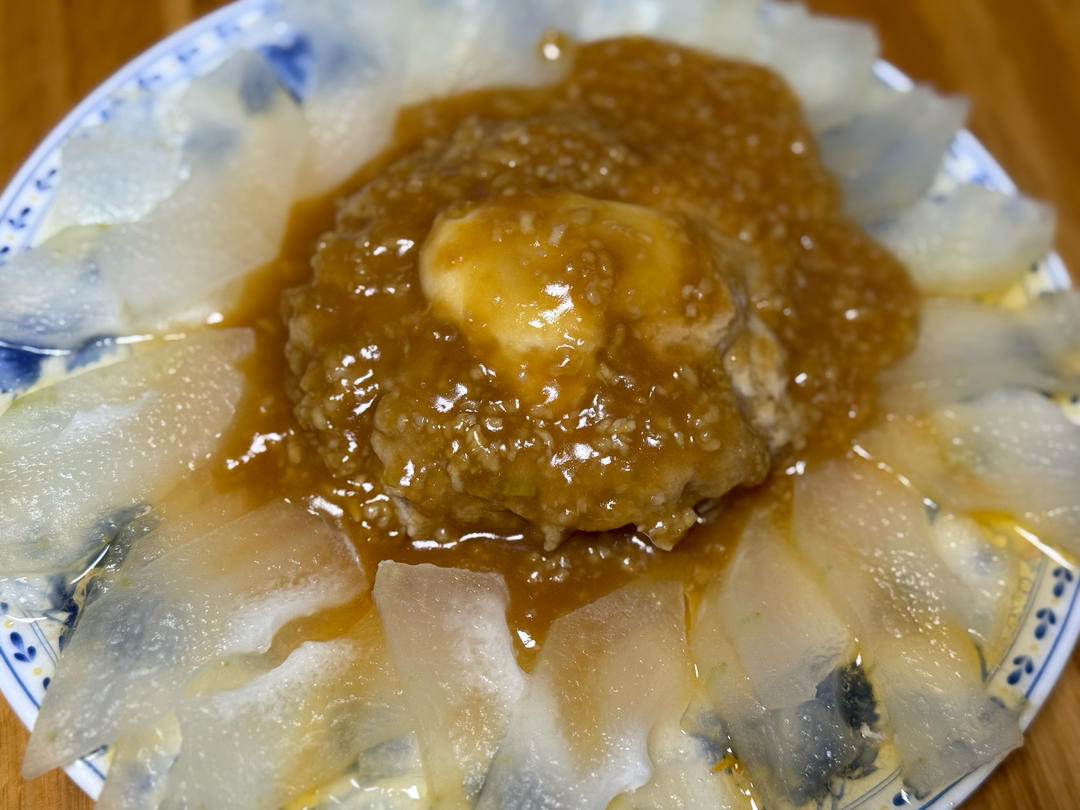 🔥肉沫蒸冬瓜，鲜嫩好吃，营养又简单❗️