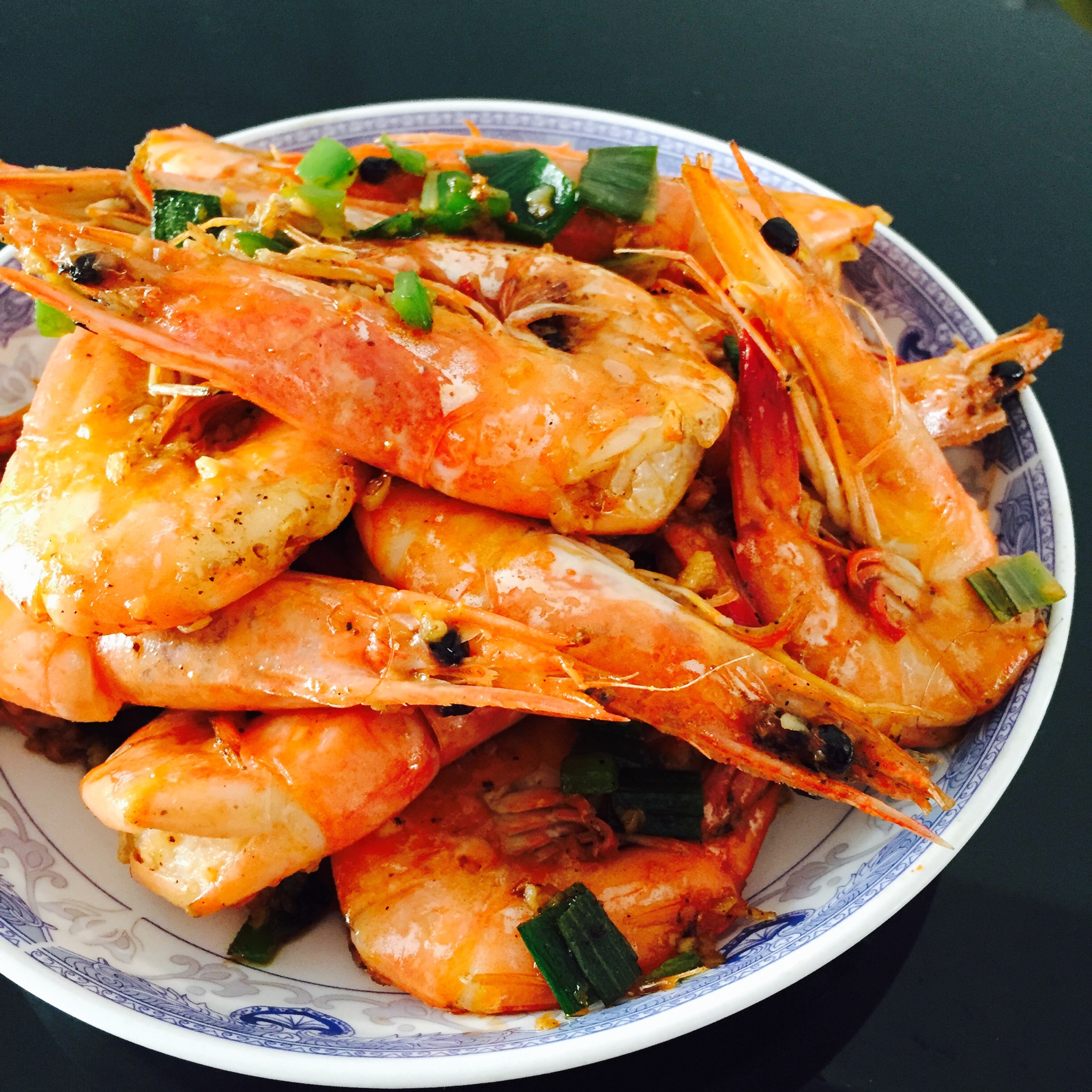 肿哥做的椒盐虾