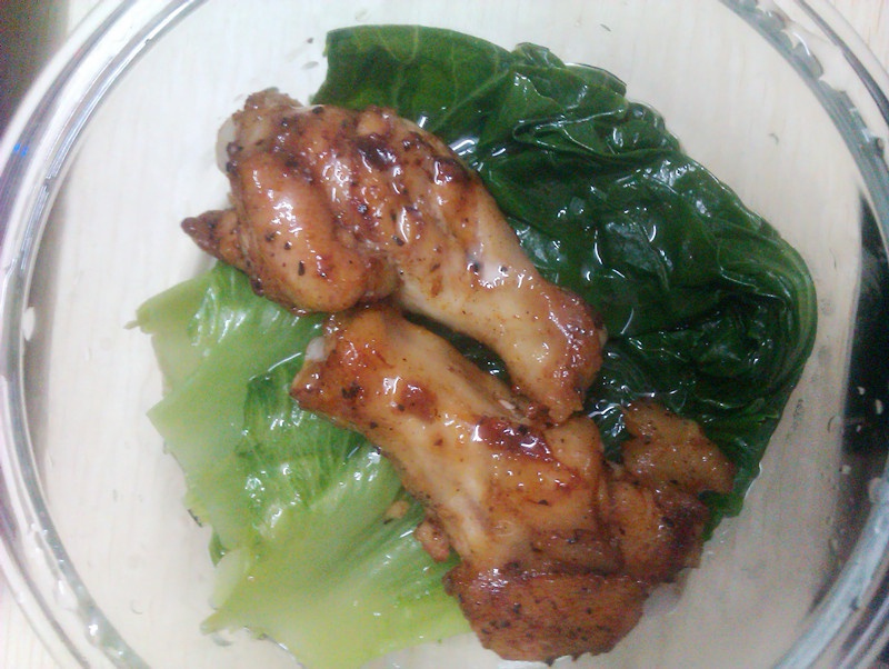 黑椒烤鸡腿