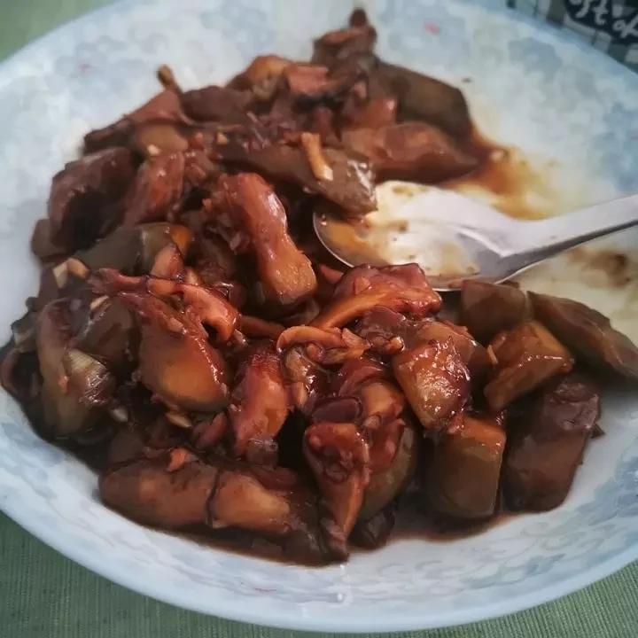 香菇茄子烧