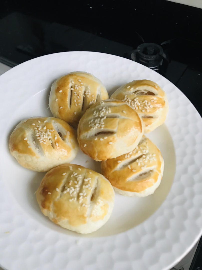 紫米馅老婆饼超快手（不用出膜不用醒面）